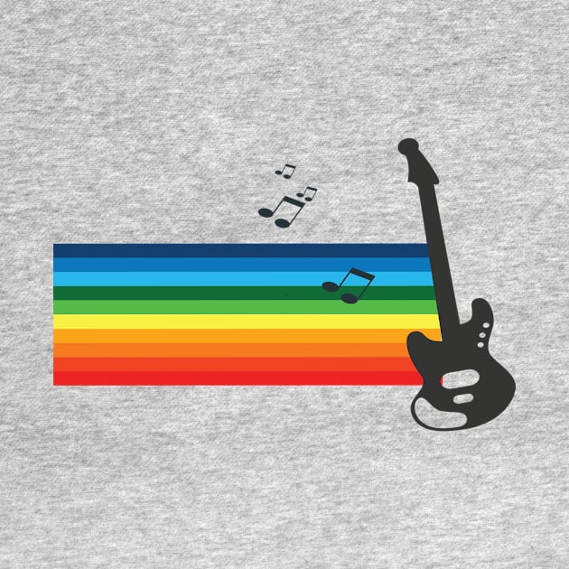 rainbow music art by Blink SL